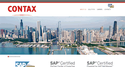 Desktop Screenshot of contax.com